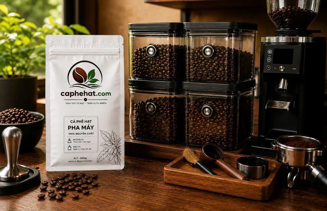 Bảo Quản Cà Phê Hạt Pha Máy Đúng Cách Để Giữ Trọn Hương Thơm