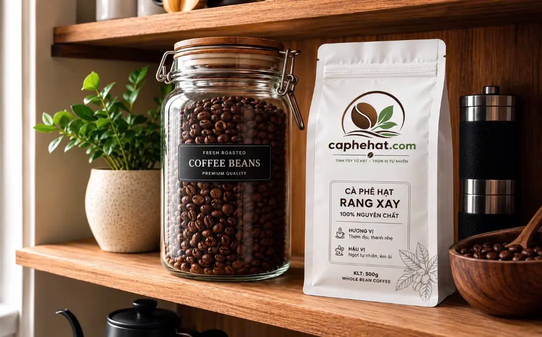 Bảo Quản Cà Phê Hạt Rang Xay Đúng Cách Để Giữ Hương Vị Lâu Dài
