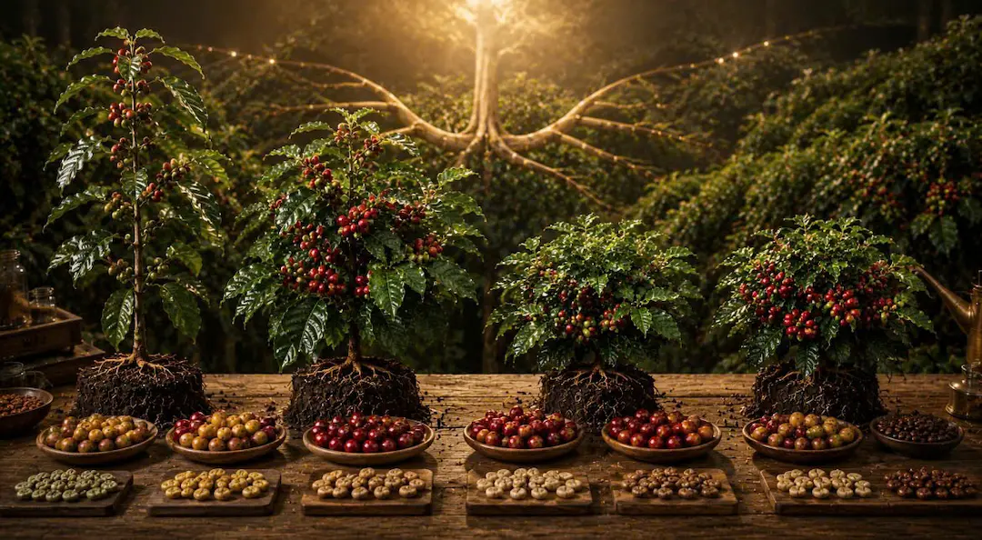 Cây giống Cà phê Robusta Việt Nam tại Lâm Đồng