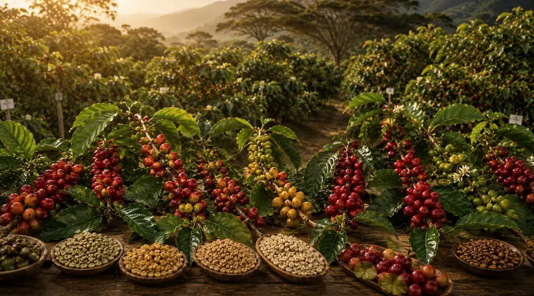 Phân loại hạt Cà phê Robusta Việt Nam Buôn Ma Thuột