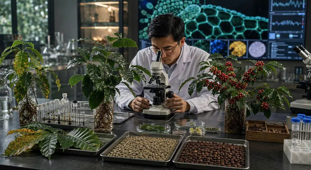 Phân tích chất lượng hạt cà phê Arabica và Robusta Lâm Đồng