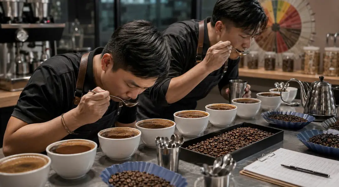 Quy trình thử nếm cà phê ngon chuyên nghiệp ở TP.HCM