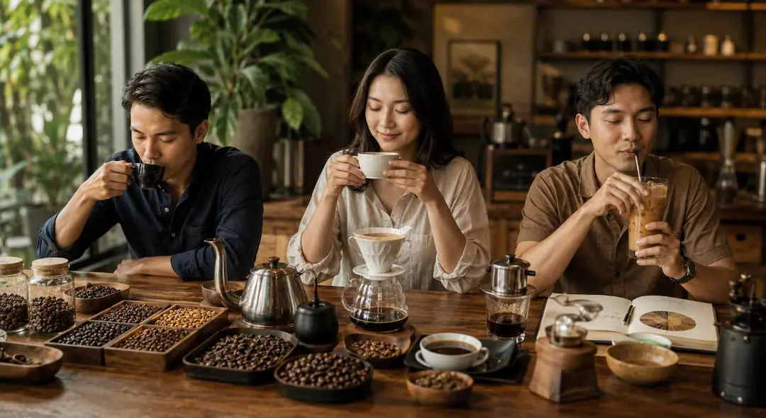 Thưởng thức hương vị cà phê ngon đúng điệu tại Hà Nội