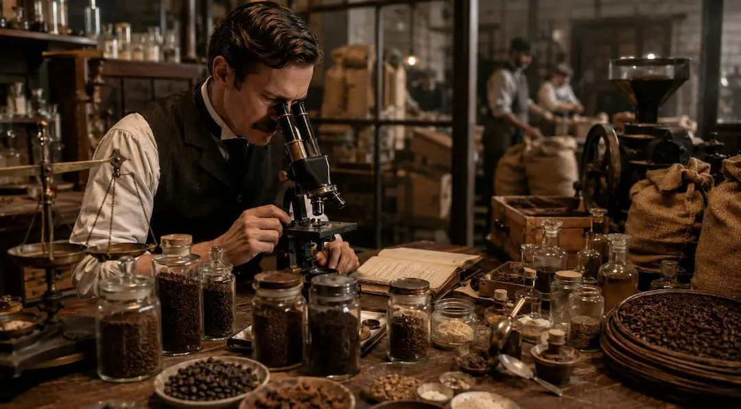 Tìm hiểu nguyên liệu cà phê là gì tại phòng lab Đà Lạt